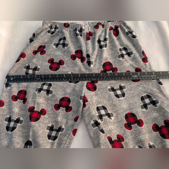 Disney Mickey Mouse Women's Holiday Pajama Bottoms Pre-owned - Picture 5 of 8